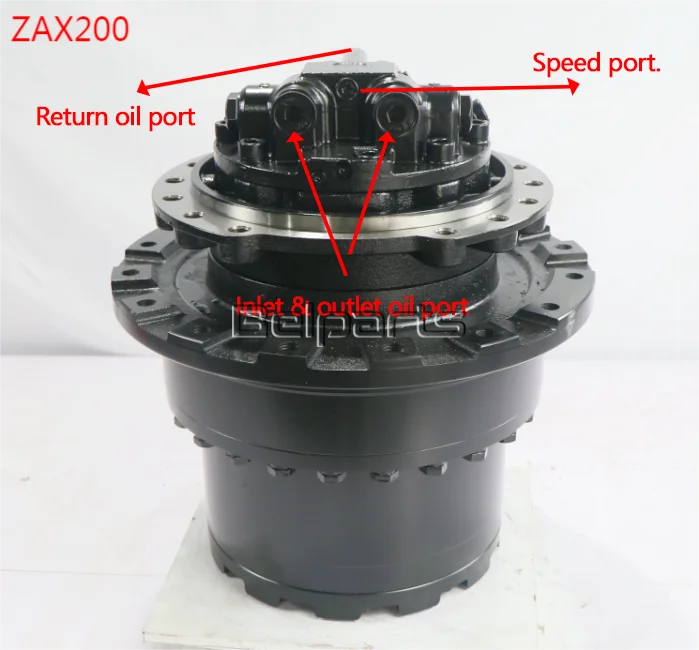 Reductor principal Hitachi ZX200/ZX210 con motor hidráulico - imagen 3