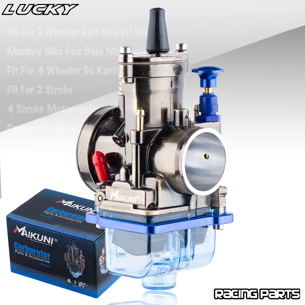 Carburador PWK Mikuni universal para moto 2T/4T 21-34 mm - imagen 3