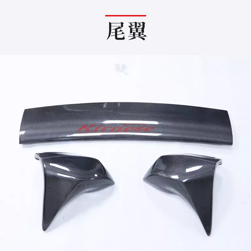 Alerón trasero fibra de carbono brillante Toyota Supra A90 2019-2021 - imagen 4