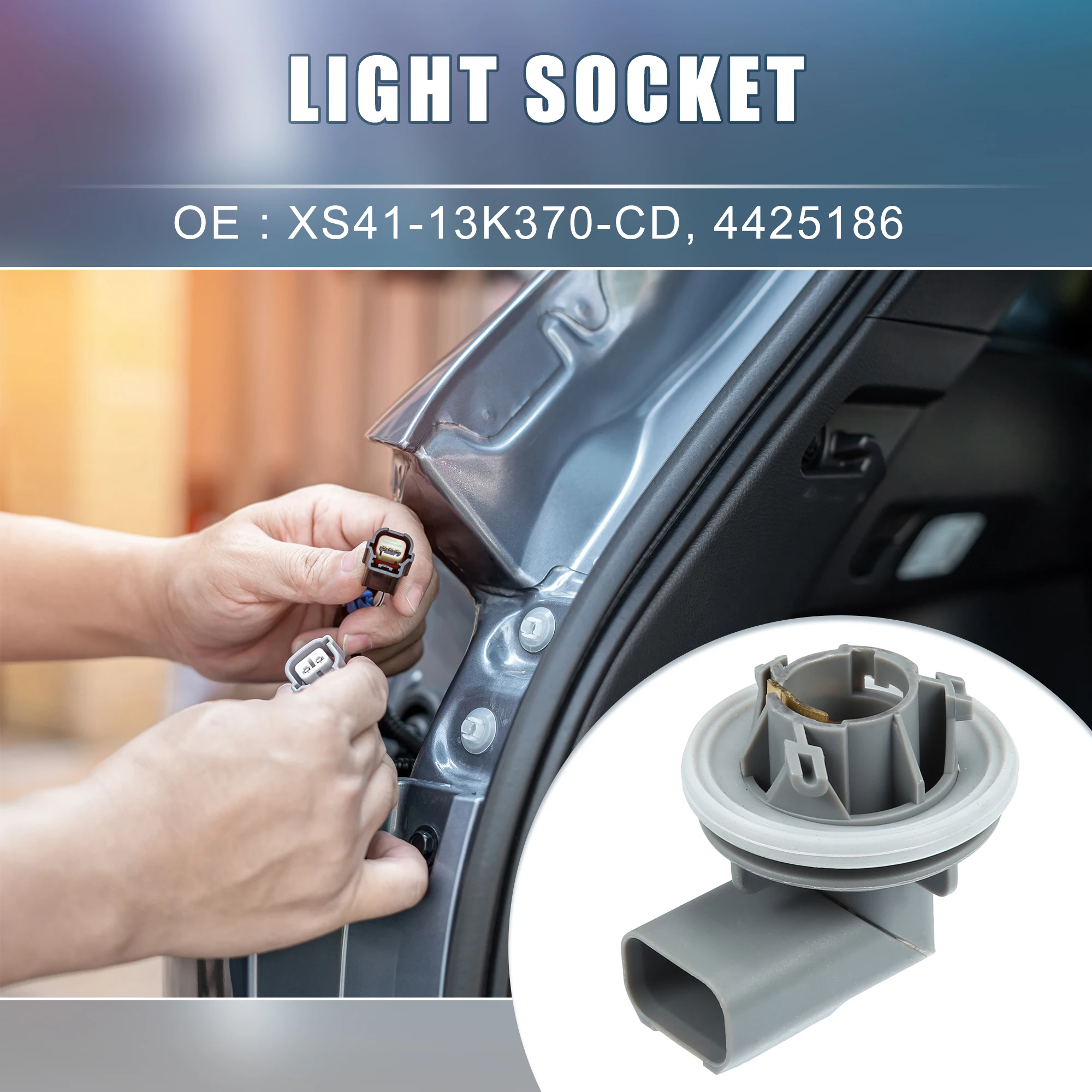 XS41-13K370-CD Conector bombilla freno Ford Focus MK2 2006-2011 - imagen 2