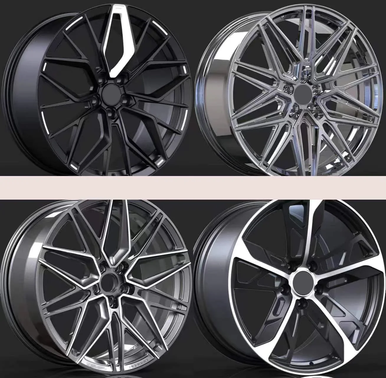Llantas Audi R8 forjadas ING aluminio T6061 personalizables