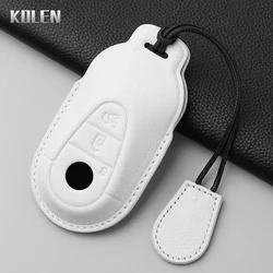 Funda de cuero para llave Mercedes-Benz Clase C, E, S y GLC