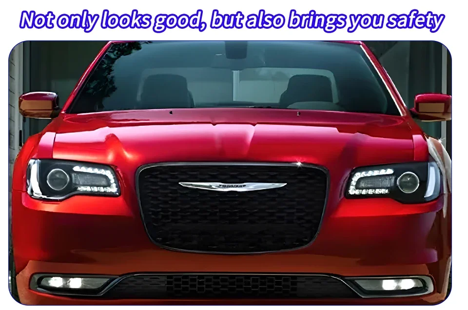Faros delanteros instalados en Chrysler 300c