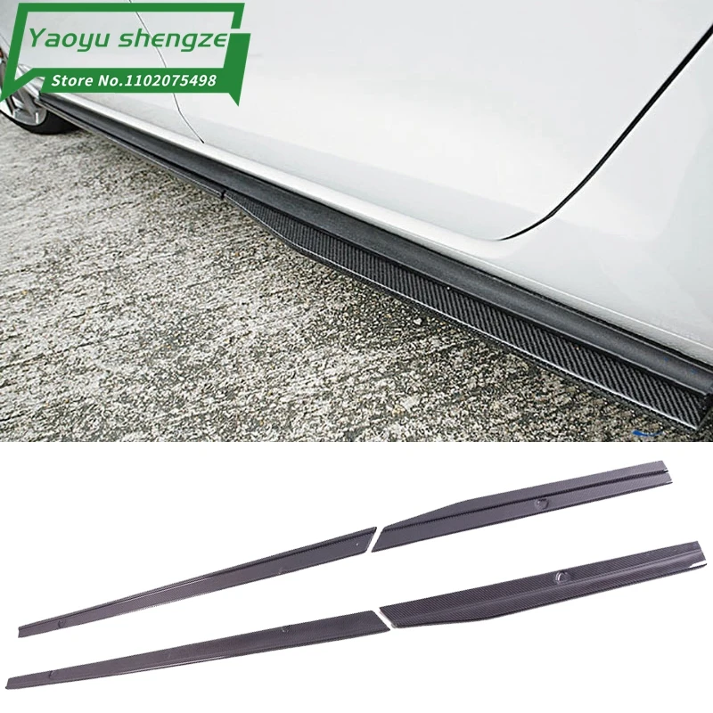 Faldón lateral fibra carbono para VW Golf 7 GTI/R 2015-2019