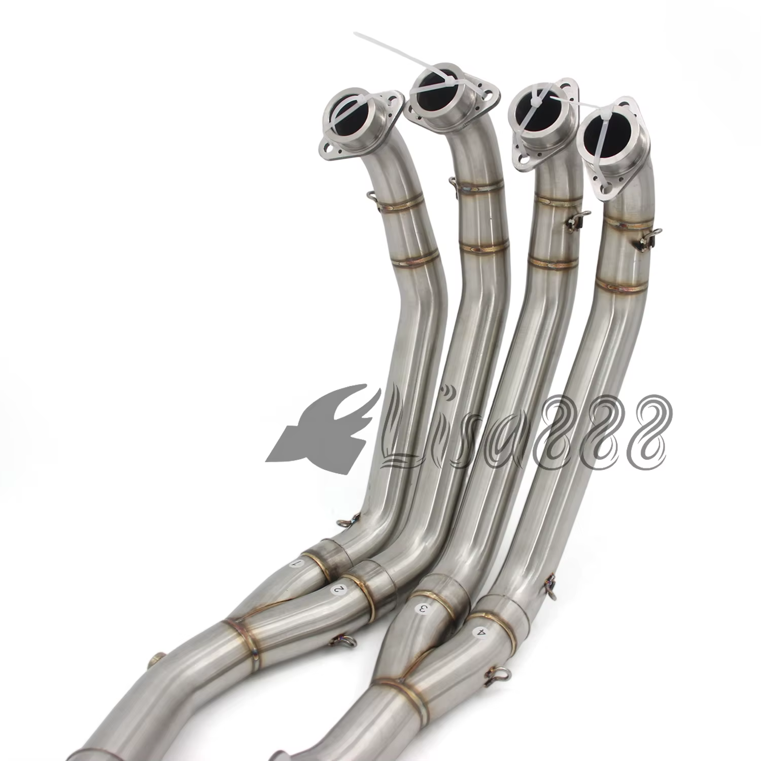 Tubo conexión escape acero inoxidable Honda CBR1000 2018-2025 - imagen 4