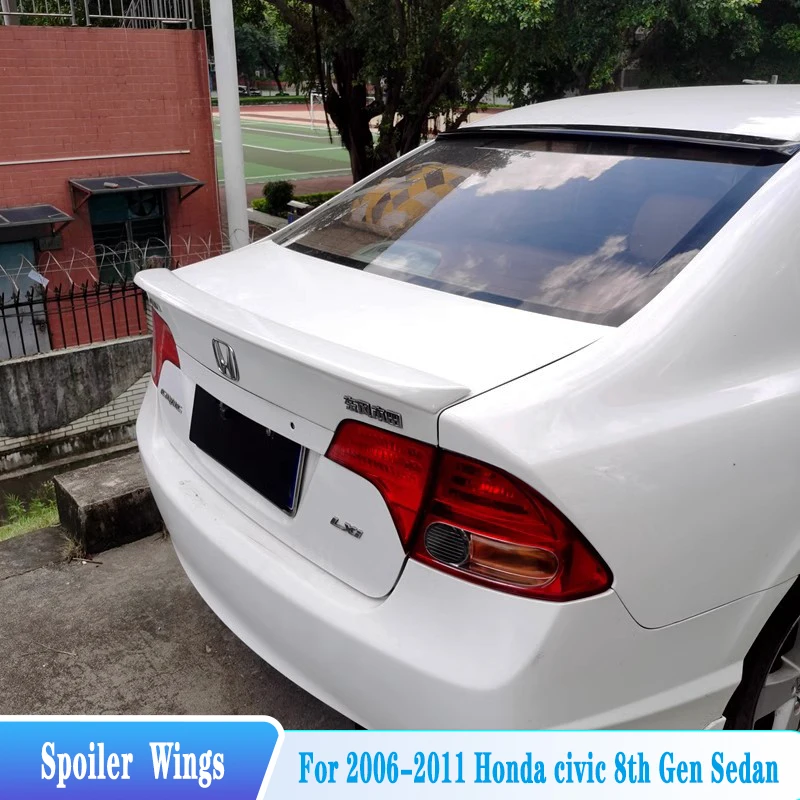 Alerón de techo Honda Civic 8ª con alas traseras 2006-2011