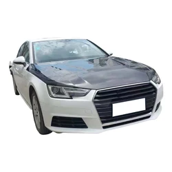 Capó de motor competición de fibra de carbono para Audi A4 B8 Sedan