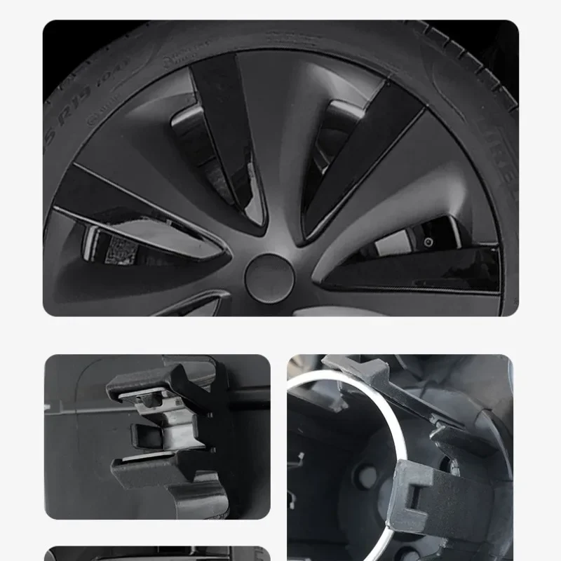 Tapacubos 19 pulgadas Tesla Model Y – Set 4 unidades - imagen 5
