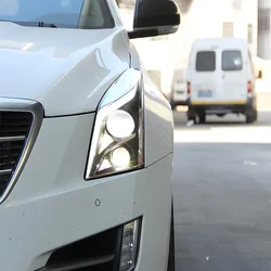 Faros LED Cadillac ATS ATS-L 2014-2018 lente proyector estilo