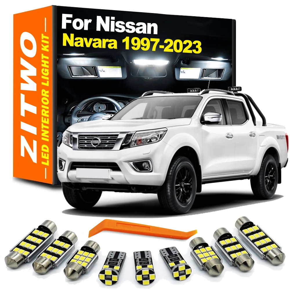 Kit de luces LED interiores ZITWO para Nissan Navara D22/D40/D23