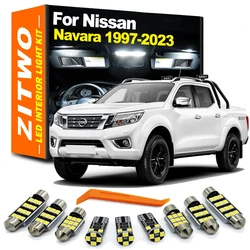 Kit de luces LED interiores ZITWO para Nissan Navara D22/D40/D23