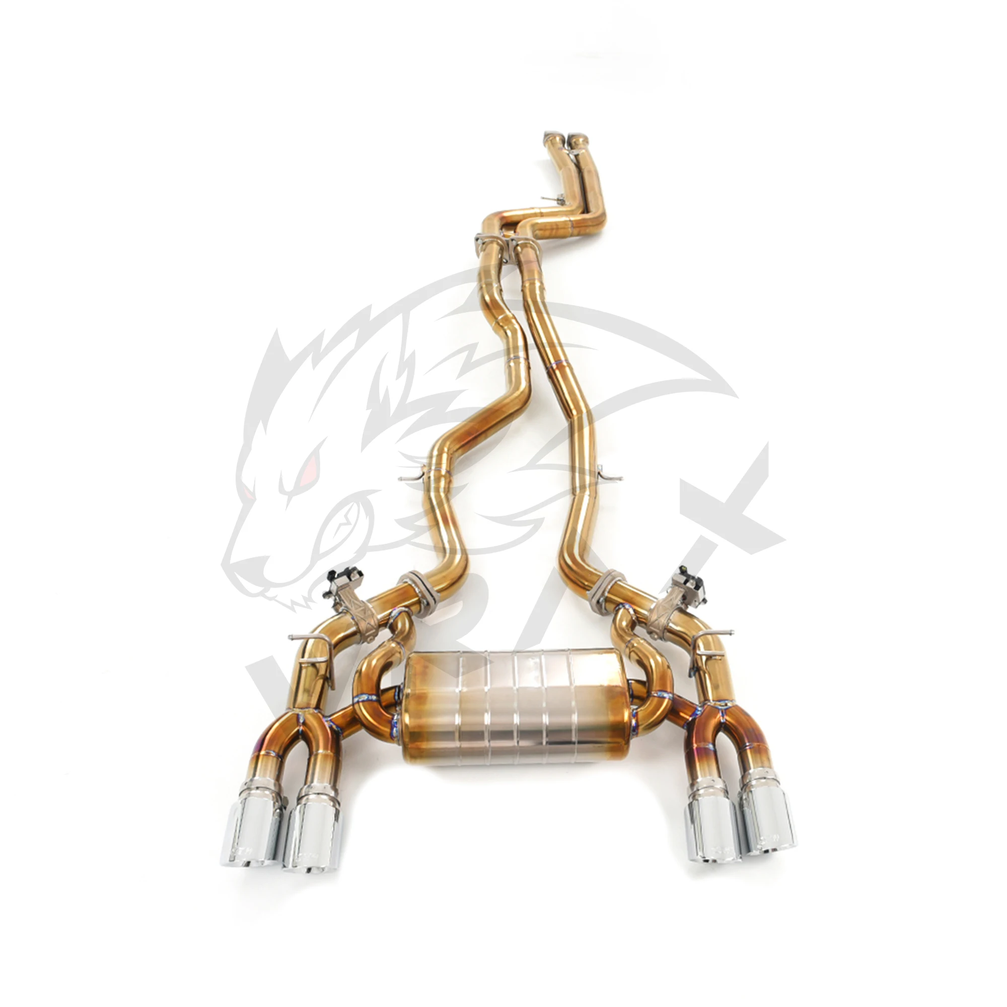 WRAX escape de titanio para BMW M2C (F87) sistemas de válvula de Control de escape eléctrico accesorios de coche Catback reemplazo perfecto - imagen 5