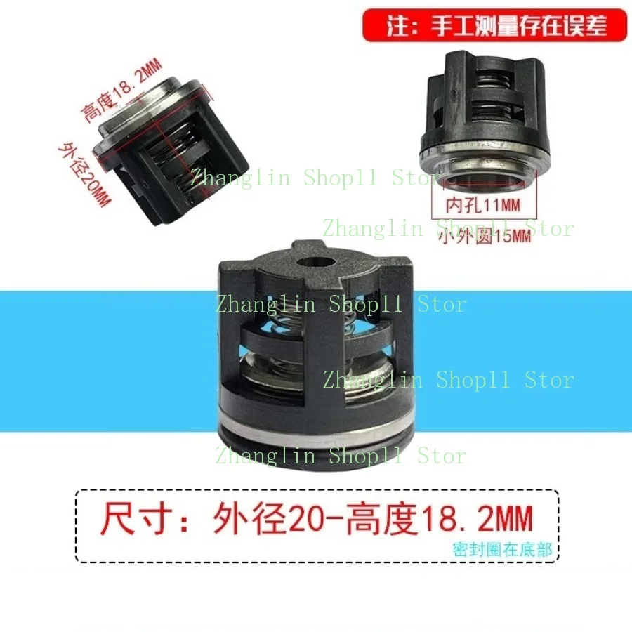 Kit de reparación de válvula de retención AR, cabezal de bomba de lavadora de coche de alta presión, piezas de válvula de entrada y salida unidireccional, 3 uds. - imagen 4