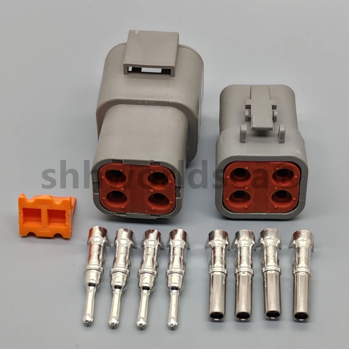 Shhworldsea Conector DTP 4 pines macho y hembra estanco para Cummins - imagen 4
