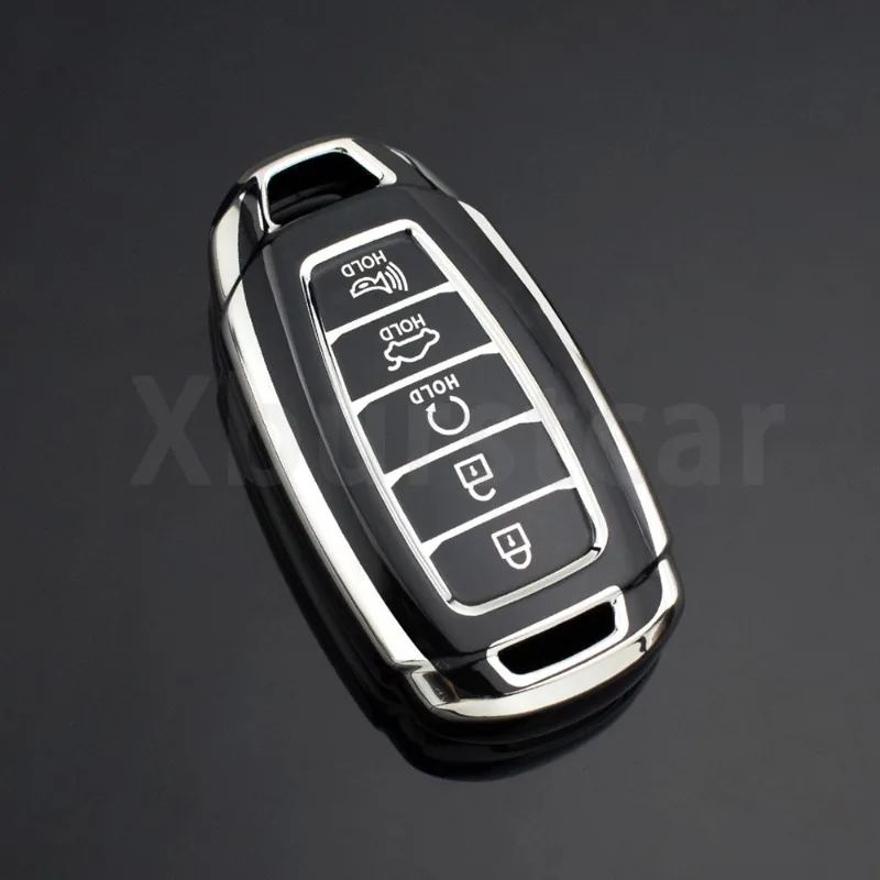 Fundas Llave Coche Hyundai 5 Botones – Solaris, i20, i30, Elantra, Kona, Creta - imagen 5