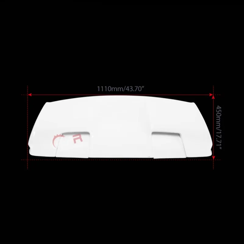 Alerón trasero fibra de vidrio estilo CW - Subaru Legacy BP - imagen 4