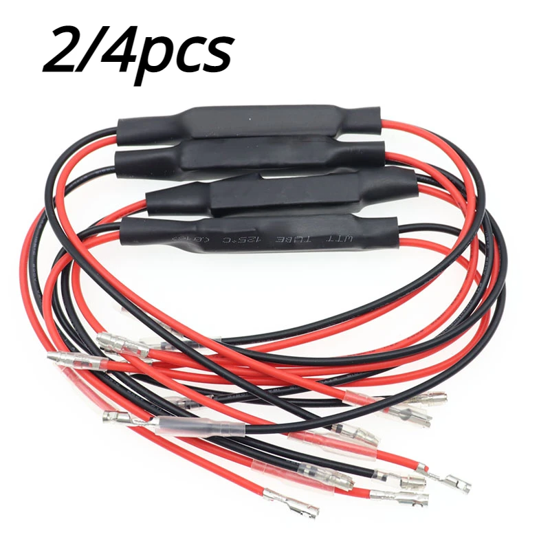 Resistencias intermitentes LED moto 12V 10W 10 Ohm universales
