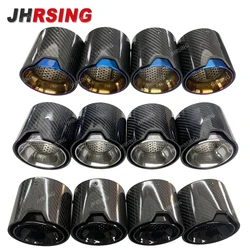 Puntas de escape fibra carbono acero inox BMW M3 G80/M4 G82-G83