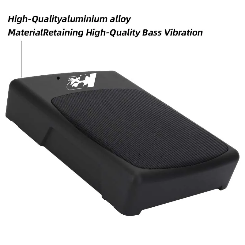 Zeming-Subwoofer de Audio para coche, subwoofer activo delgado de 10 pulgadas, potencia máxima de 850W, para Audio de camión y coche - imagen 3