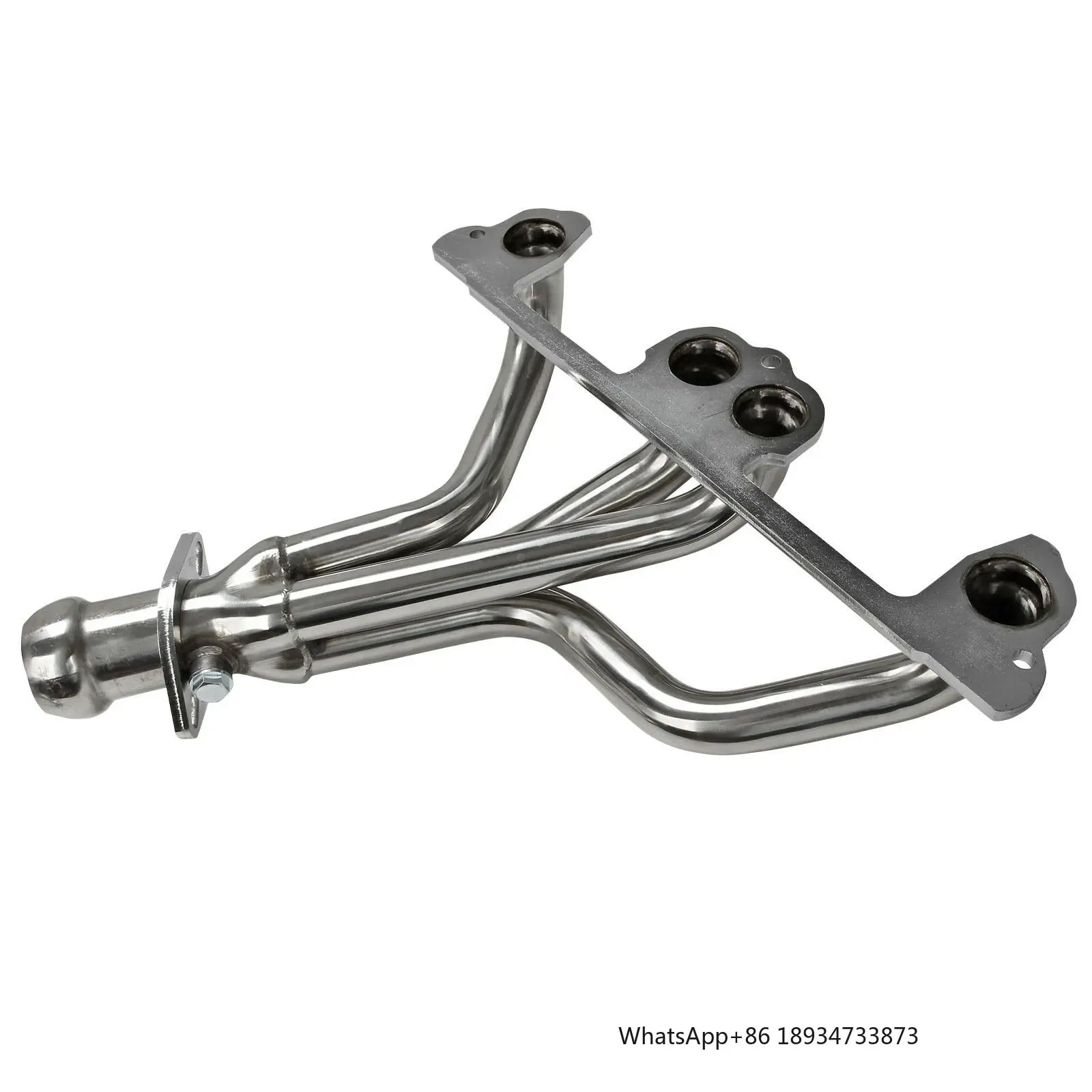 Colector de escape inoxidable con bajante para Jeep Wrangler TJ 2.5L - imagen 2