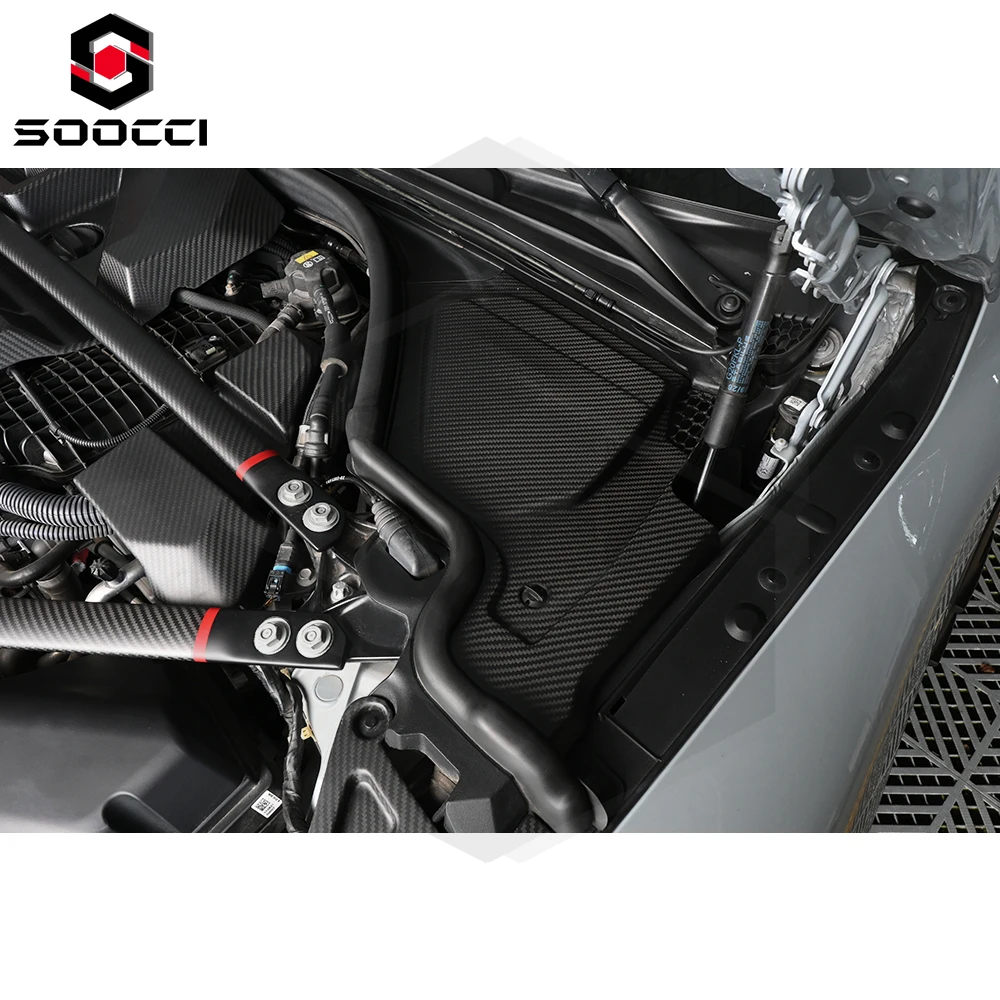 Panel capó fibra de carbono BMW M2 M3 M4 S58 G80 G81 G82 G83 - imagen 5