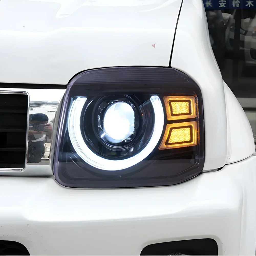 Faros LED delanteros con proyector para Suzuki Jimny 2007-2015 - imagen 5