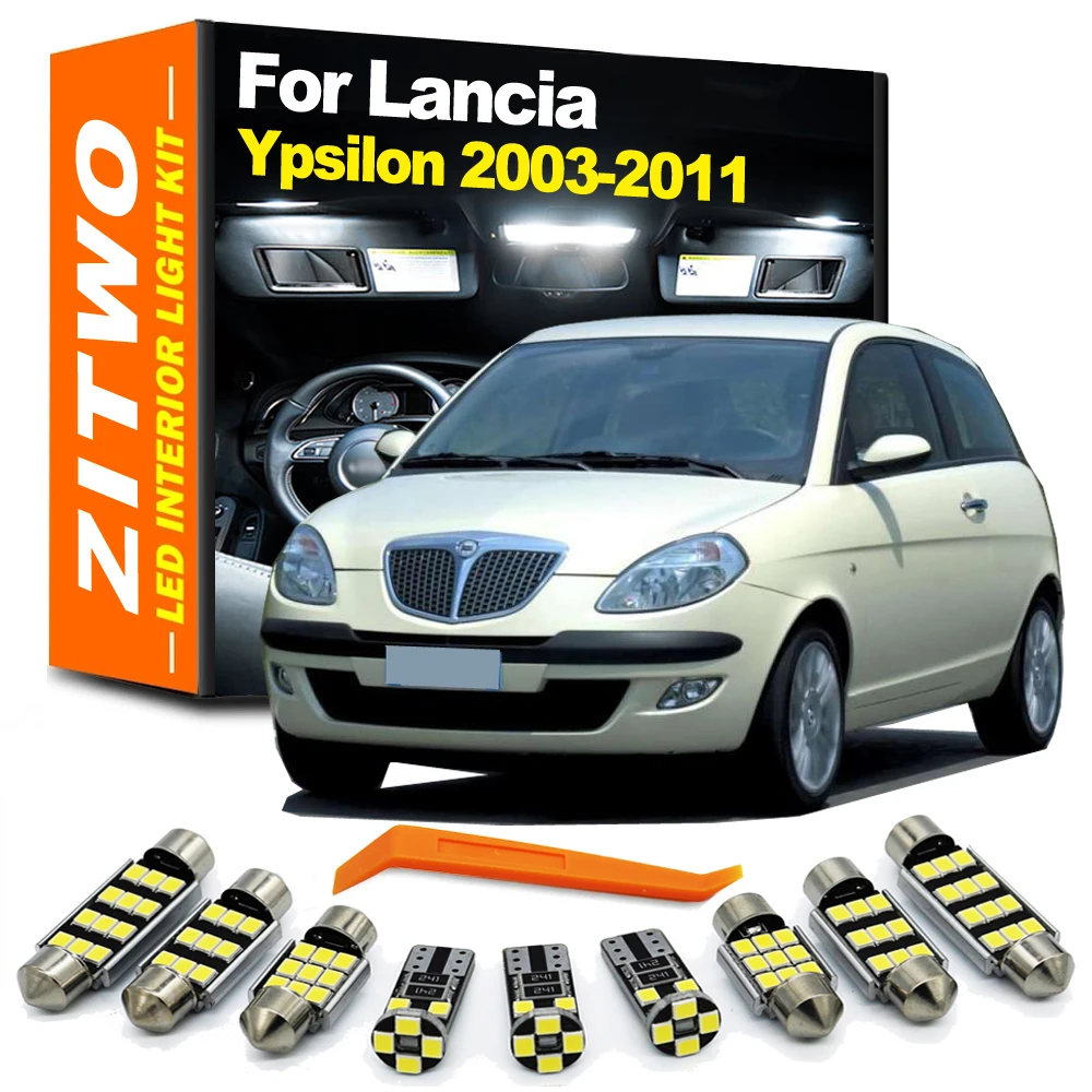 ZITWO Kit luces LED interiores Canbus – Lancia Ypsilon 2003-2011