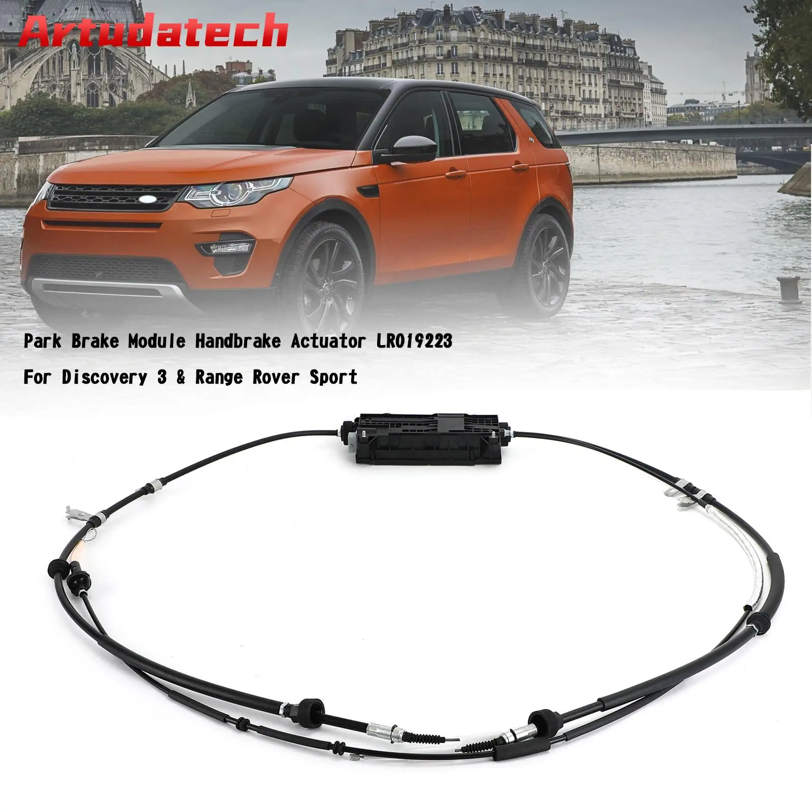 Artudatech LR019223 Actuador freno de mano Discovery 3