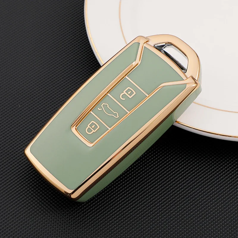 Funda de TPU para llave de coche, accesorio Protector para Volkswagen VW Touareg 2018, 2019, 2020, 2021 - imagen 4