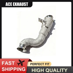 ACE Tubo de escape alto flujo con protector térmico Mercedes-Benz W204