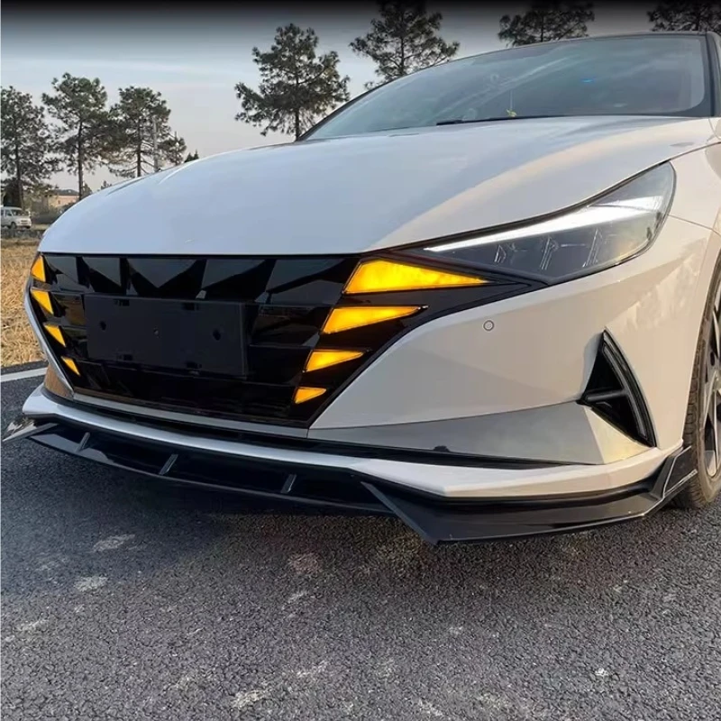 Rejilla delantera con luces LED para Hyundai Elantra 2021 - imagen 5