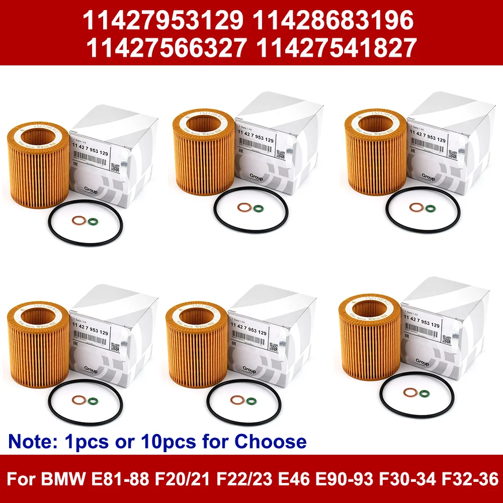 Filtro de aceite para BMW N52/N55: 325i, X1, X3