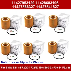 Filtro de aceite para BMW N52/N55: 325i, X1, X3