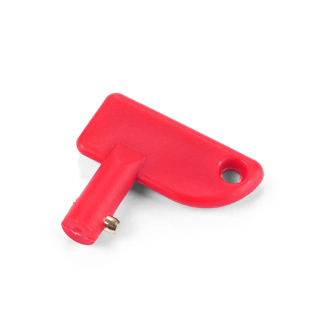 Llave interruptor corte aislador batería roja camión furgoneta coche - imagen 5