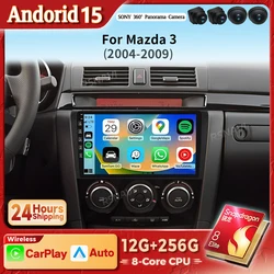 Autoradio Android CarPlay GPS para Mazda 3 (2004-2013)