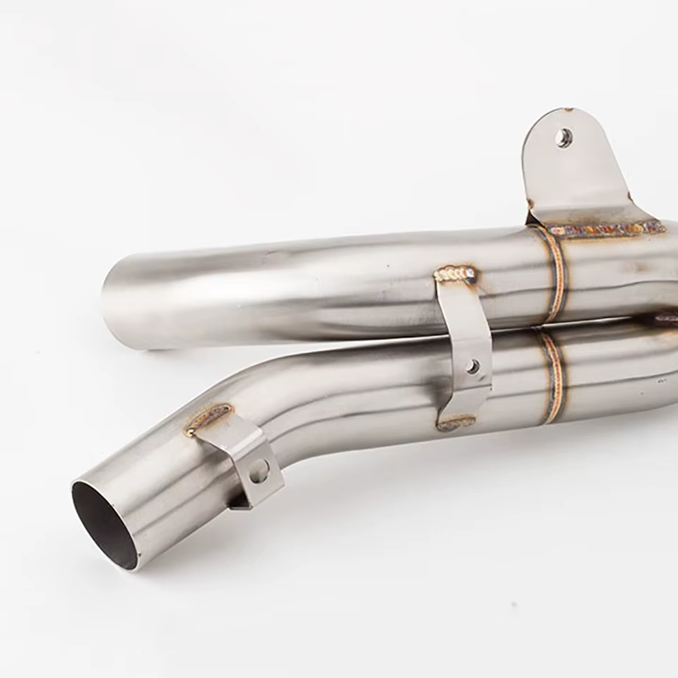 Para Yamaha R1 2009-2014 YZF-R1 YZF R1 Escape R1 tubo de conexión de Escape de motocicleta R1 silenciador de Escape R1 - imagen 2