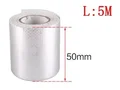 5cm 5Meter Silver