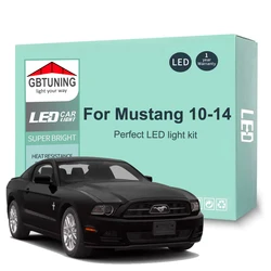 Kit bombillas LED interior Canbus Ford Mustang 2010-2014 - matrícula y maletero