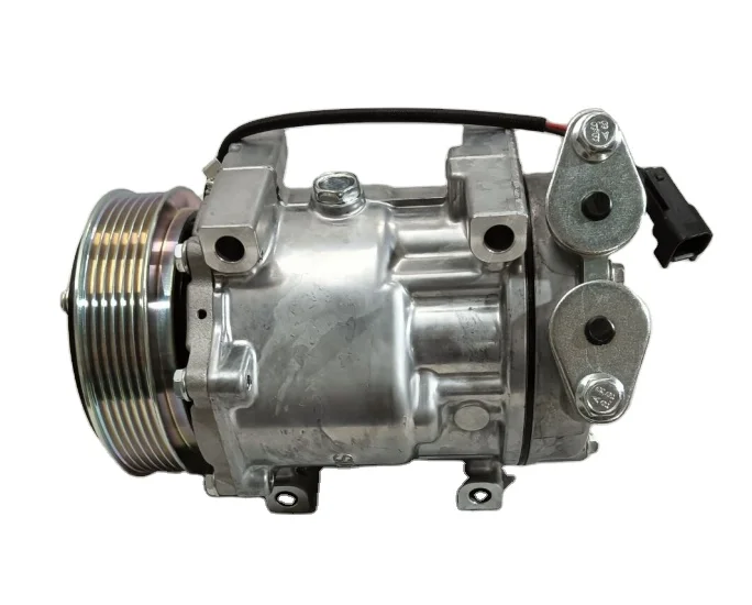 Compresor aire acondicionado A/C OEM 3M5H19D629KG Ford Fiesta 1.6 TCDi - imagen 5
