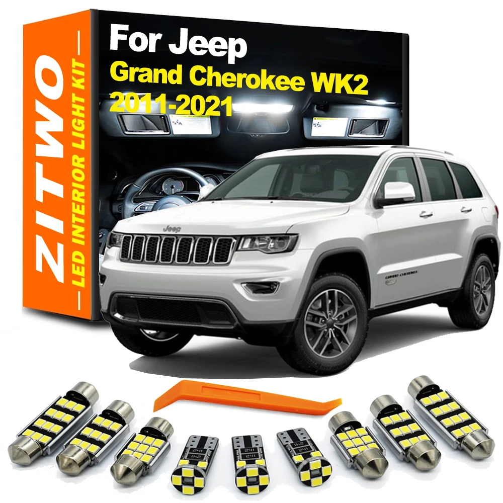 Kit bombillas LED interiores ZITWO – Jeep Grand Cherokee WK2 2011-2021