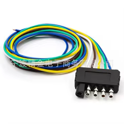 Adaptador enchufe remolque americano conector arnés de cableado