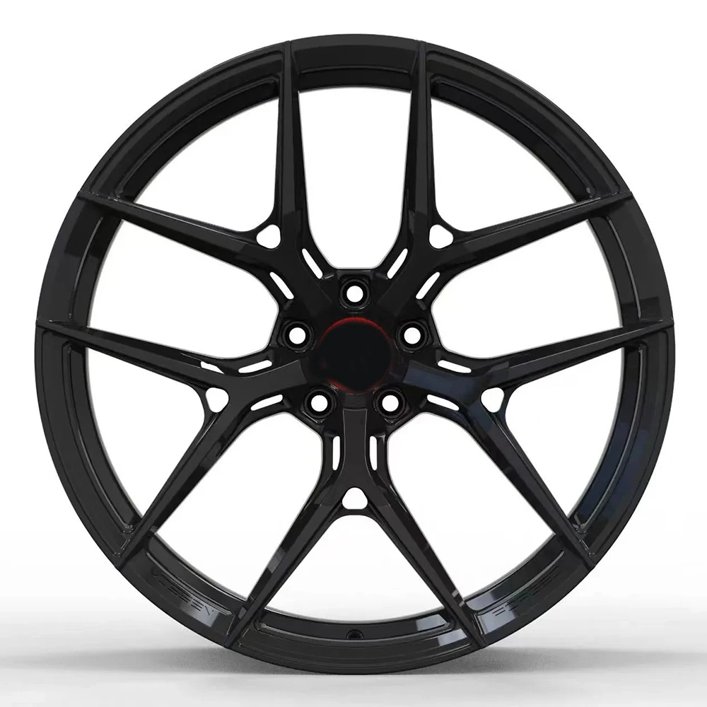 Llanta forjada ligera plateada para Nissan GT-R R35
