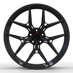 Llanta forjada ligera plateada para Nissan GT-R R35