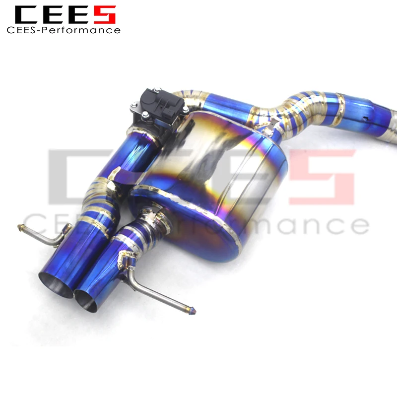 Escape catback CEES con válvula para Mercedes-Benz S500/S550 W222 - imagen 4