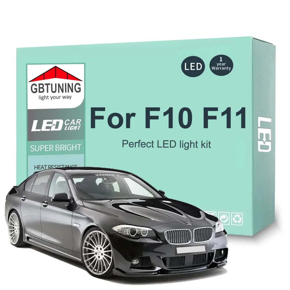 Bombillas LED interiores CANBUS BMW Serie 5 M5 F10/F11