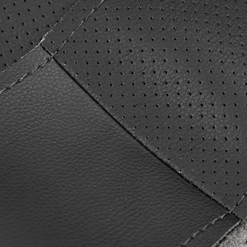 Funda de volante cuero perforado Discovery 3 LR4 Freelander 2 - imagen 3