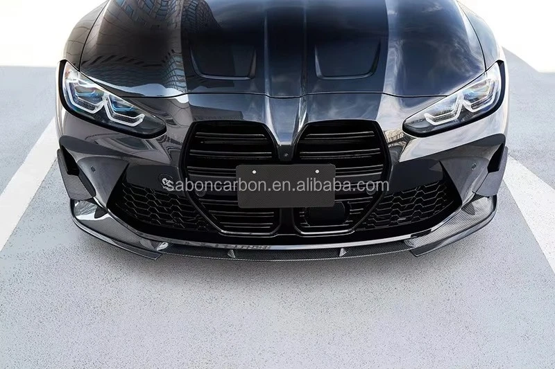 Labio delantero fibra de carbono 3D para BMW G80 M3 y G82 M4 - imagen 4