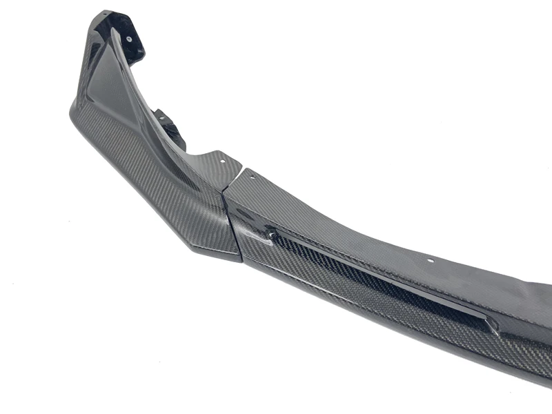 Labio divisor fibra carbono V 3 piezas – BMW G80 G82 M3 M4 2021-2023 - imagen 3