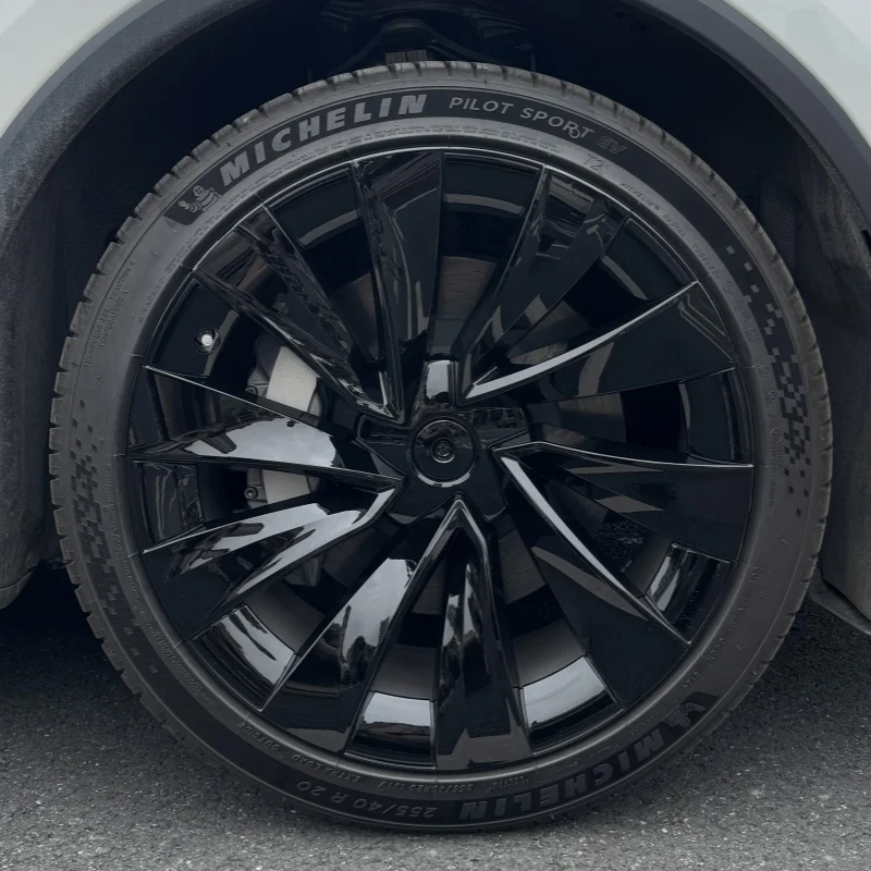 Tapas de cubo rueda Tesla Model Y 20" – centros llanta de repuesto - imagen 4