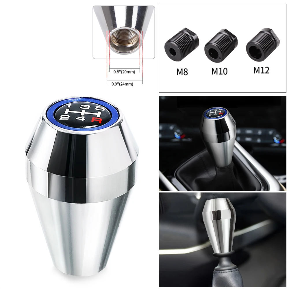 Pomo de cambio de aluminio 5 velocidades Toyota GR86 y Subaru BRZ - imagen 5
